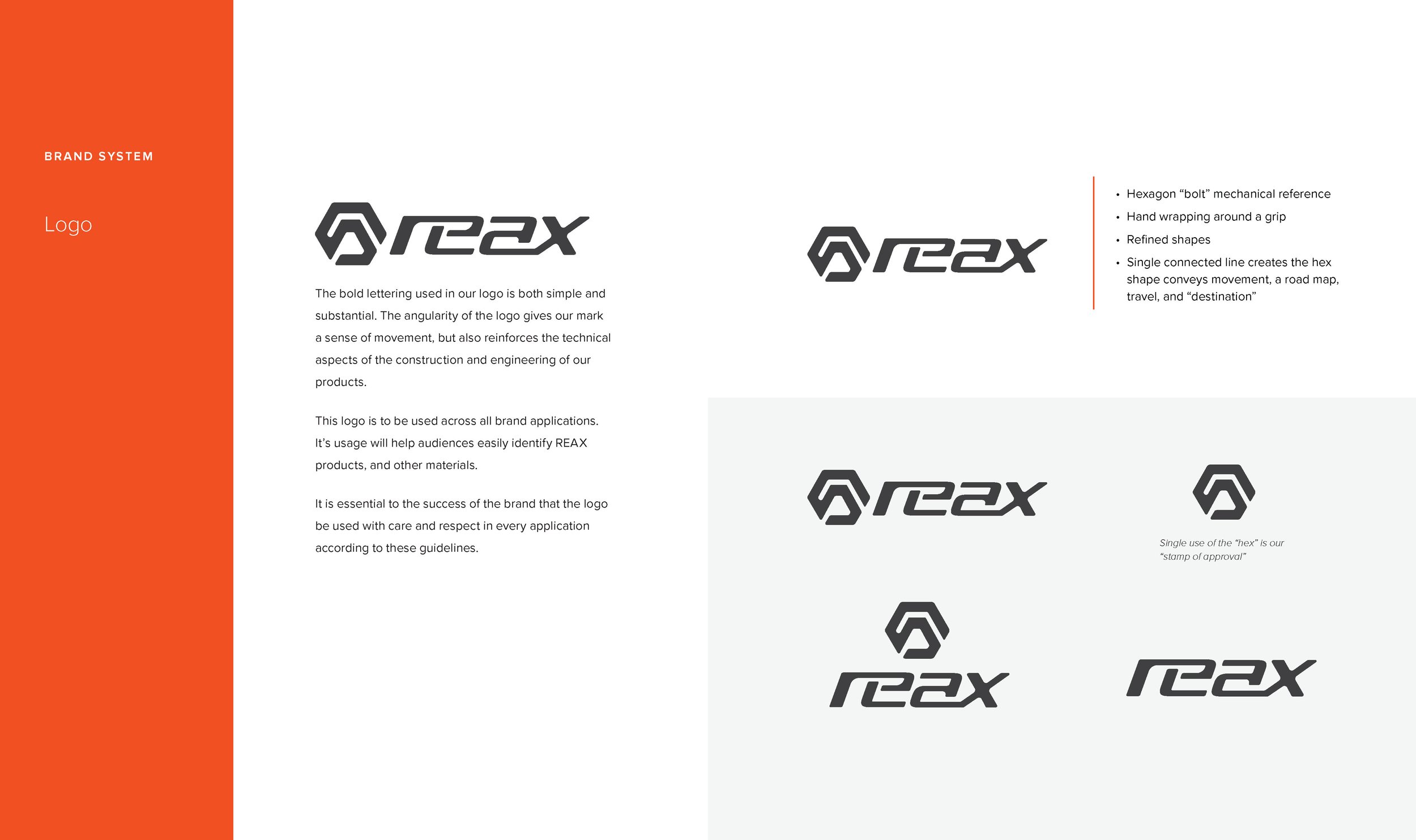 REAX Brand Book — page 8