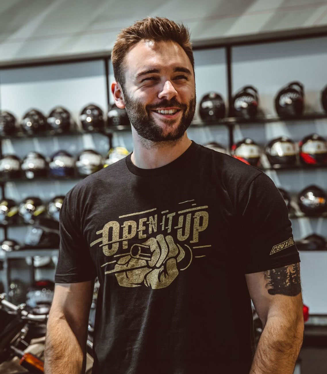 Open It Up campaign t-shirt